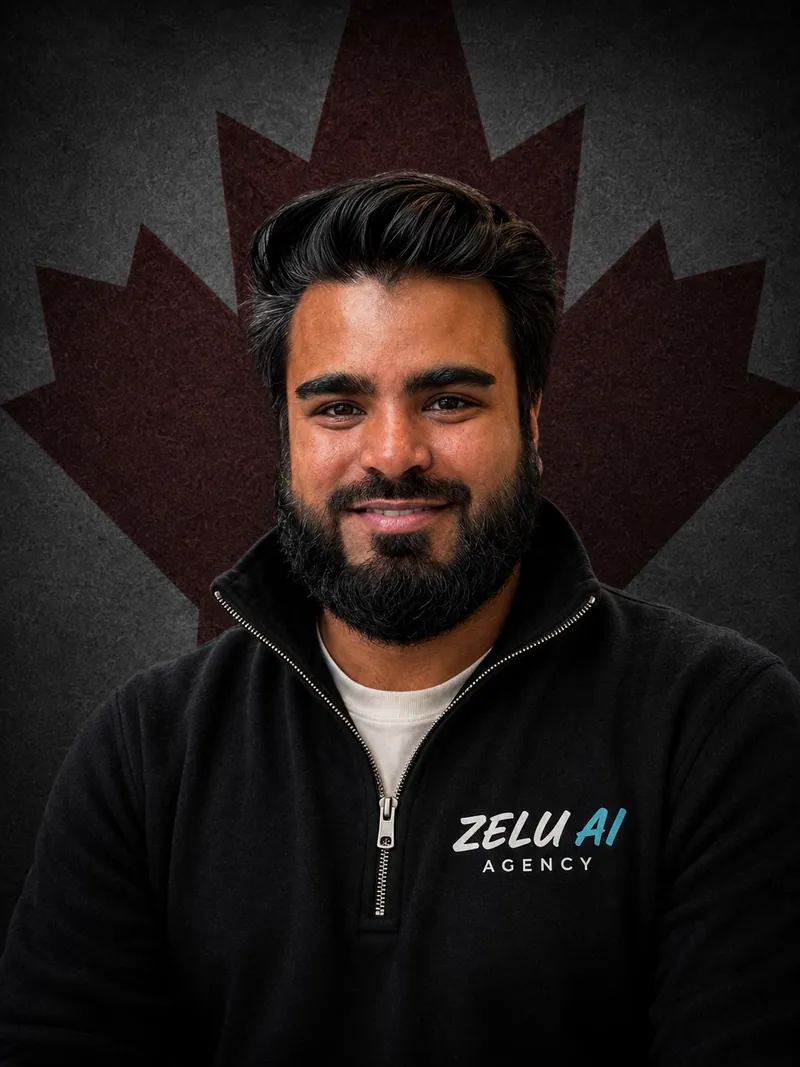 Hamza Ali, founder of ZeluAI